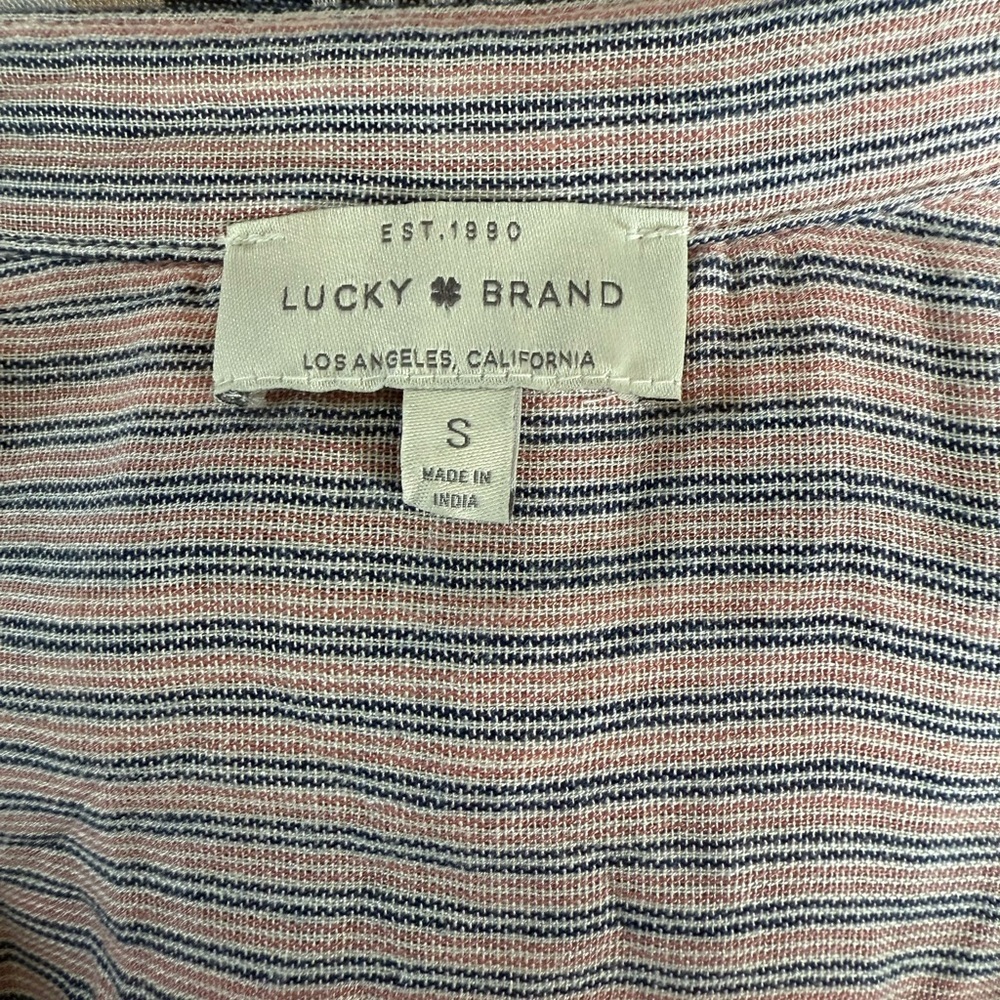 Lucky Brand Plaid Button-Up Shirt – Women’s Small - Picture 4 of 5